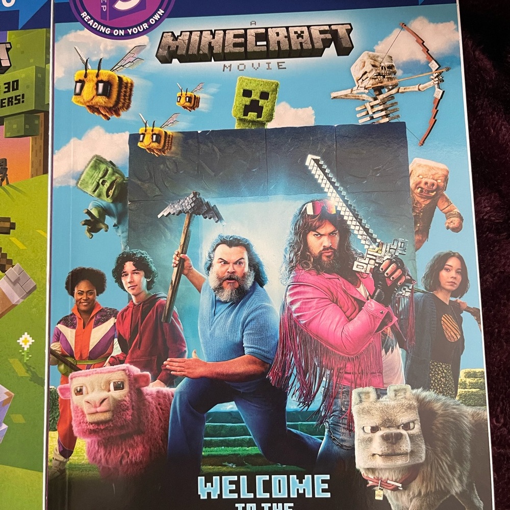 Minecraft Step Into Reading Book Set - Picture 3 of 4